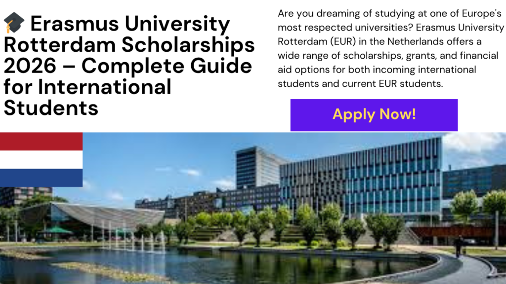 Erasmus University Rotterdam Scholarships 2026