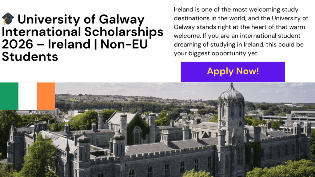 University of Galway International Scholarships 2026
