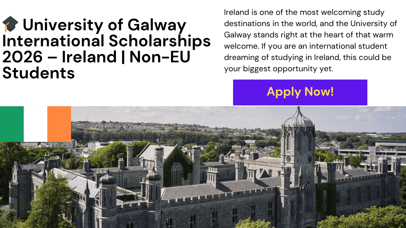 University of Galway International Scholarships 2026
