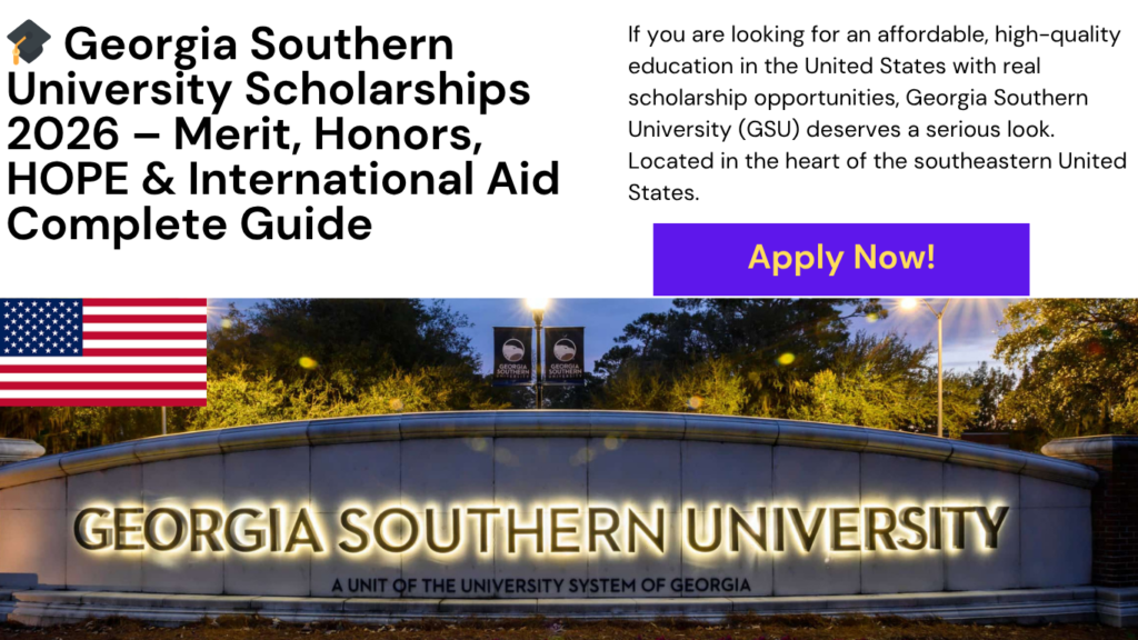Georgia Southern University Scholarships 2026