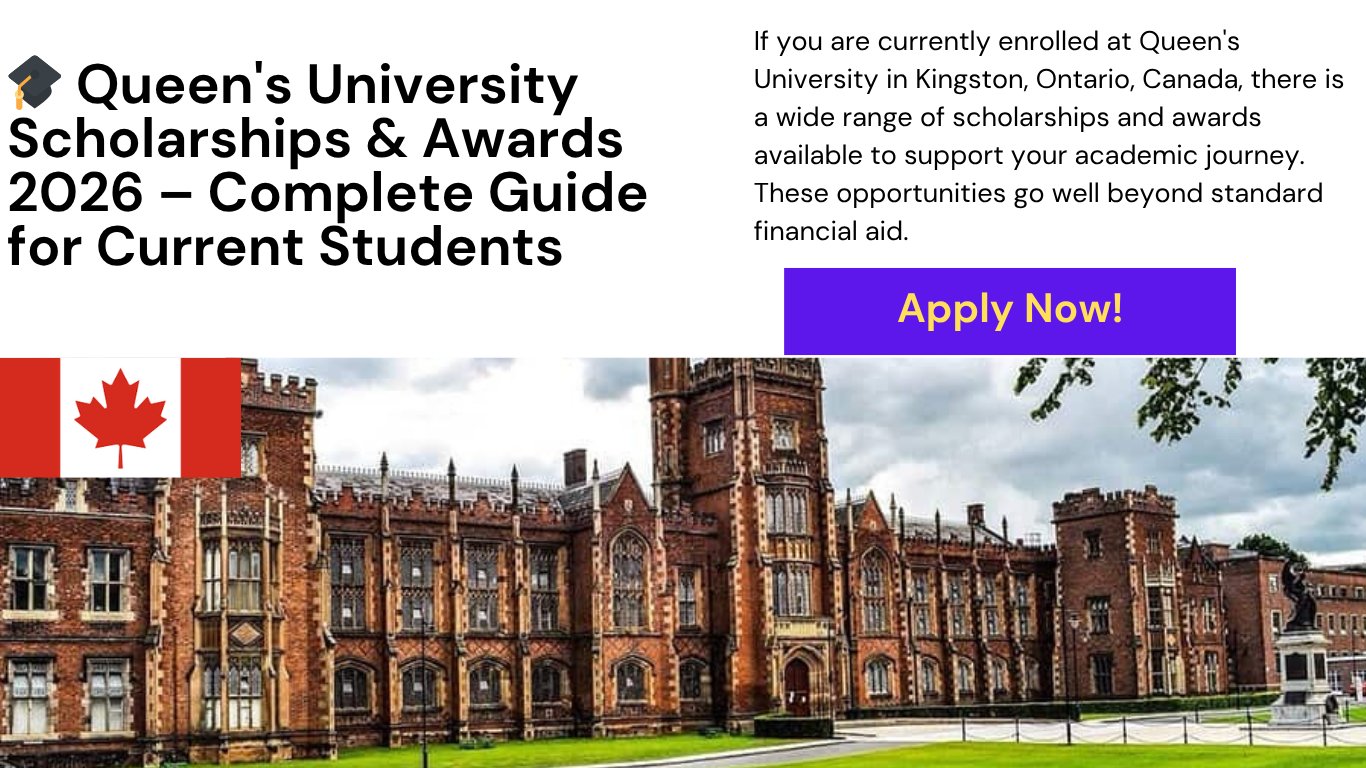 Queen's University Scholarships and Awards 2026