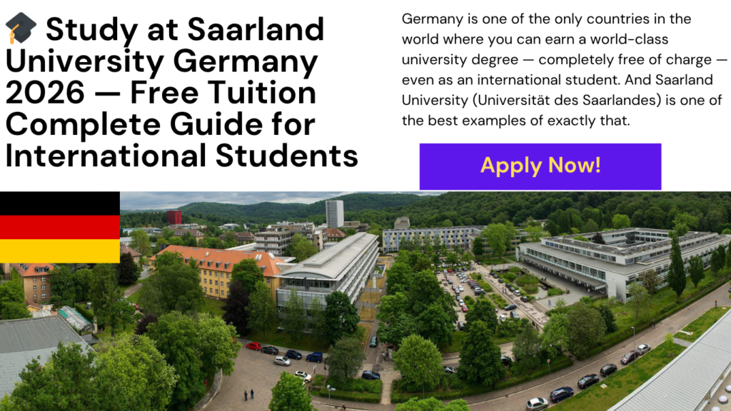 study at Saarland University international students