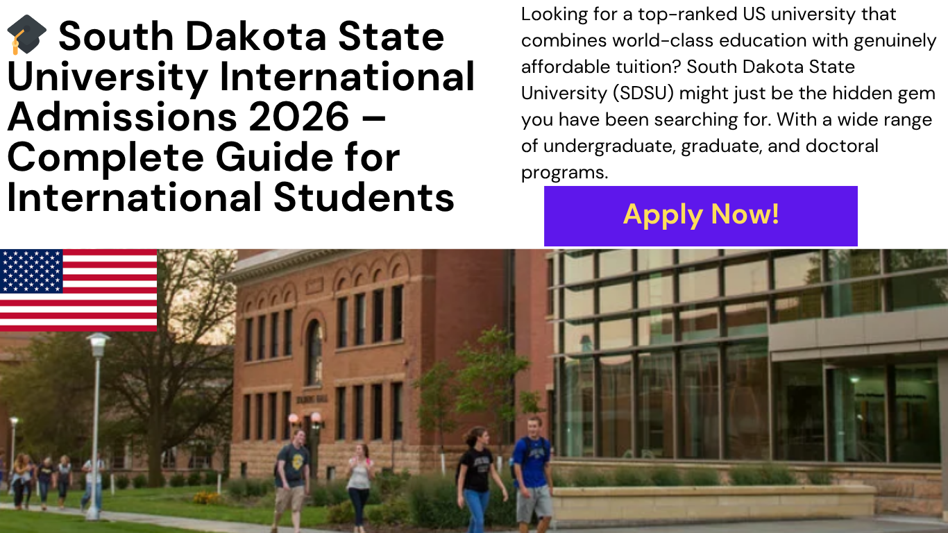 South Dakota State University International Admissions 2026