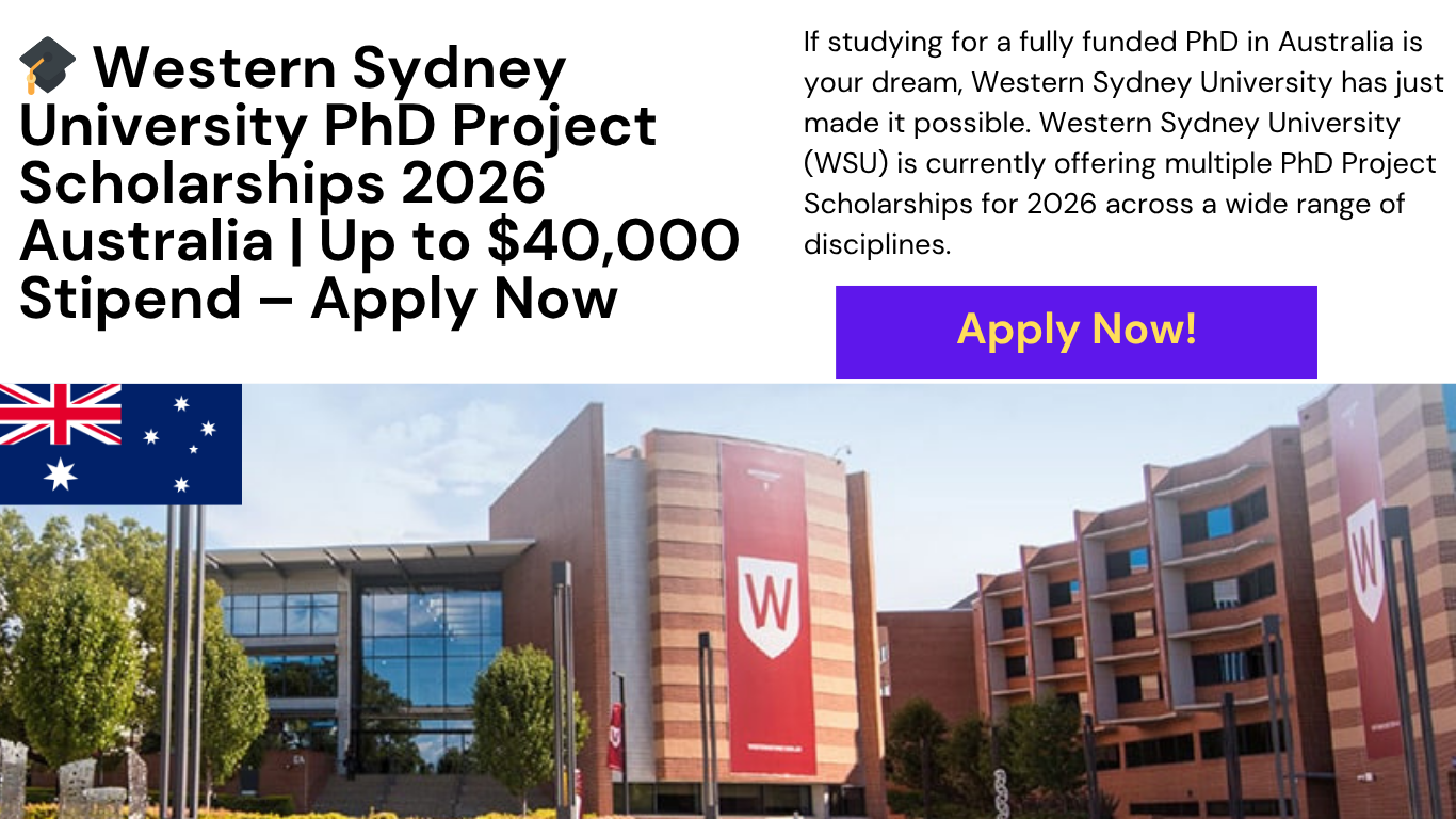 Western Sydney University Scholarships