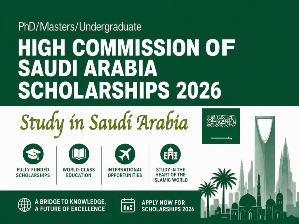 High Commission of Saudi Arabia Scholarships 2026