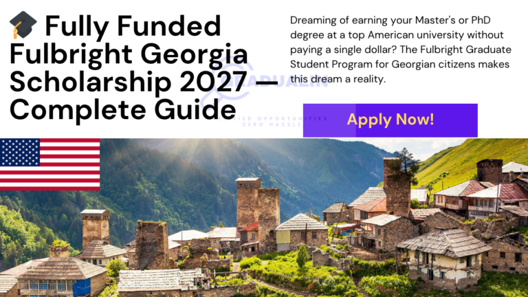 Fulbright Scholarship Georgia 2027