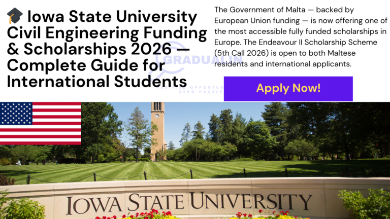Iowa State University Civil Engineering scholarship 2026