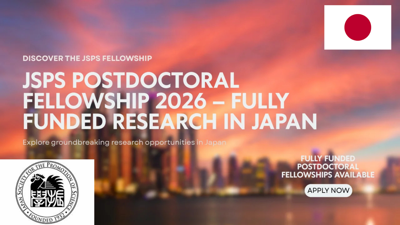 JSPS Postdoctoral Fellowship Japan 2026
