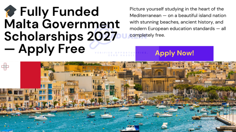 Malta Government Scholarship 2027