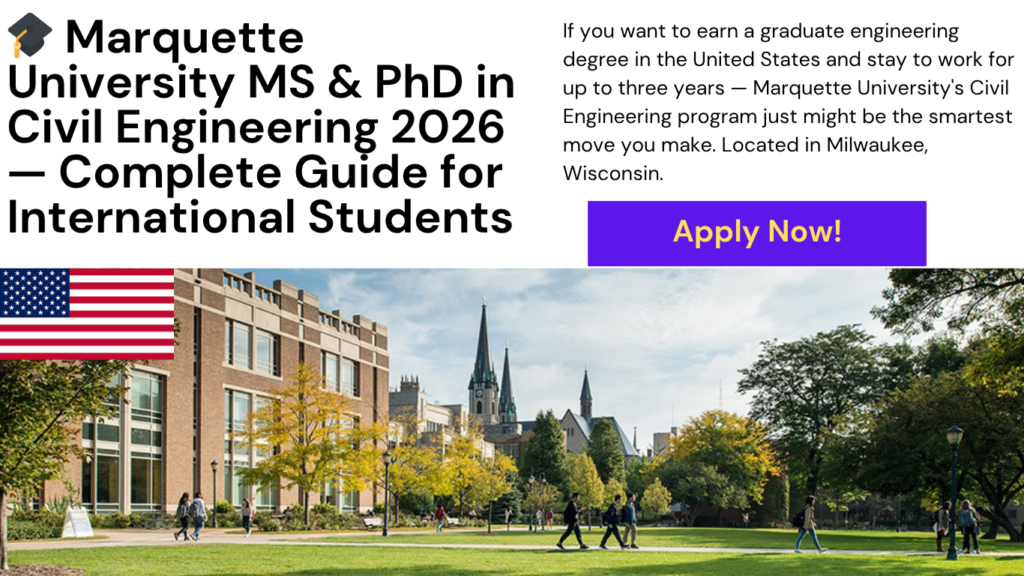 Marquette University Civil Engineering graduate program