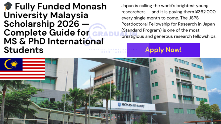 Monash University Malaysia Scholarship 2026