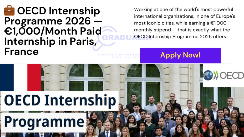 OECD Internship Programme 2026