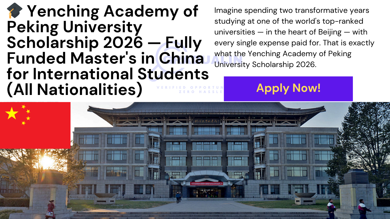 Yenching Academy Scholarship 2026