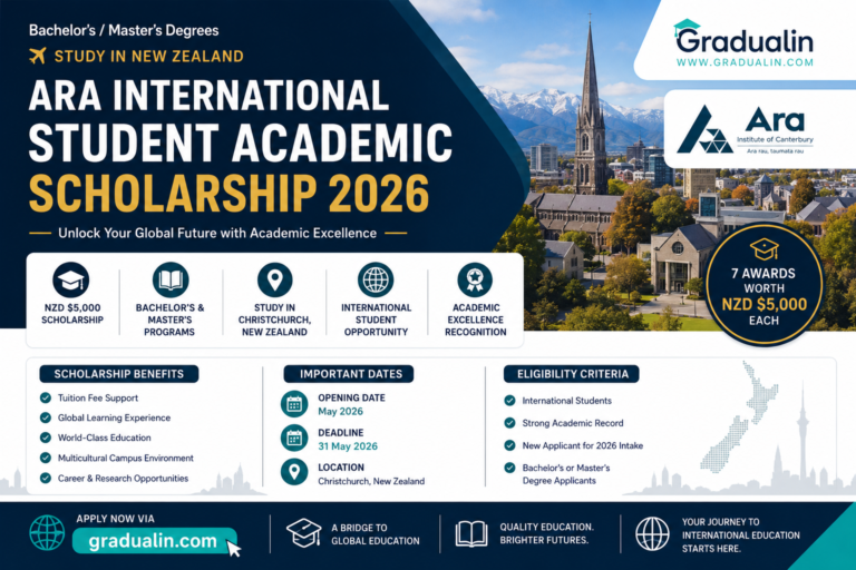 Ara Institute Canterbury Scholarship 2026