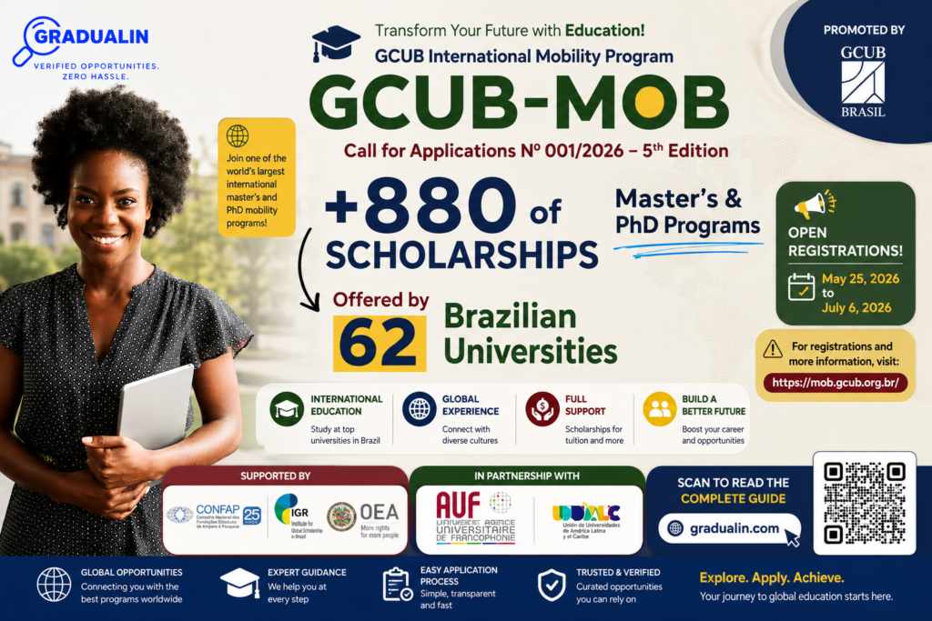 GCUB-Mob Scholarship 2026