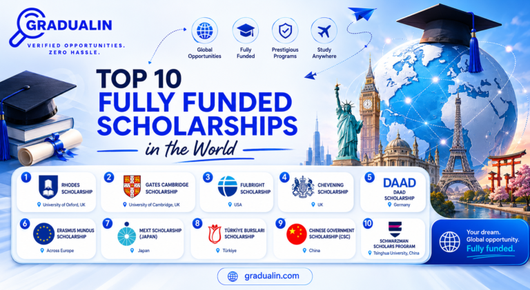 Top Fully Funded Scholarships in the World 2026 2027