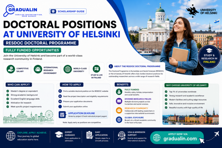 RESDOC doctoral fellowship University of Helsinki 2026