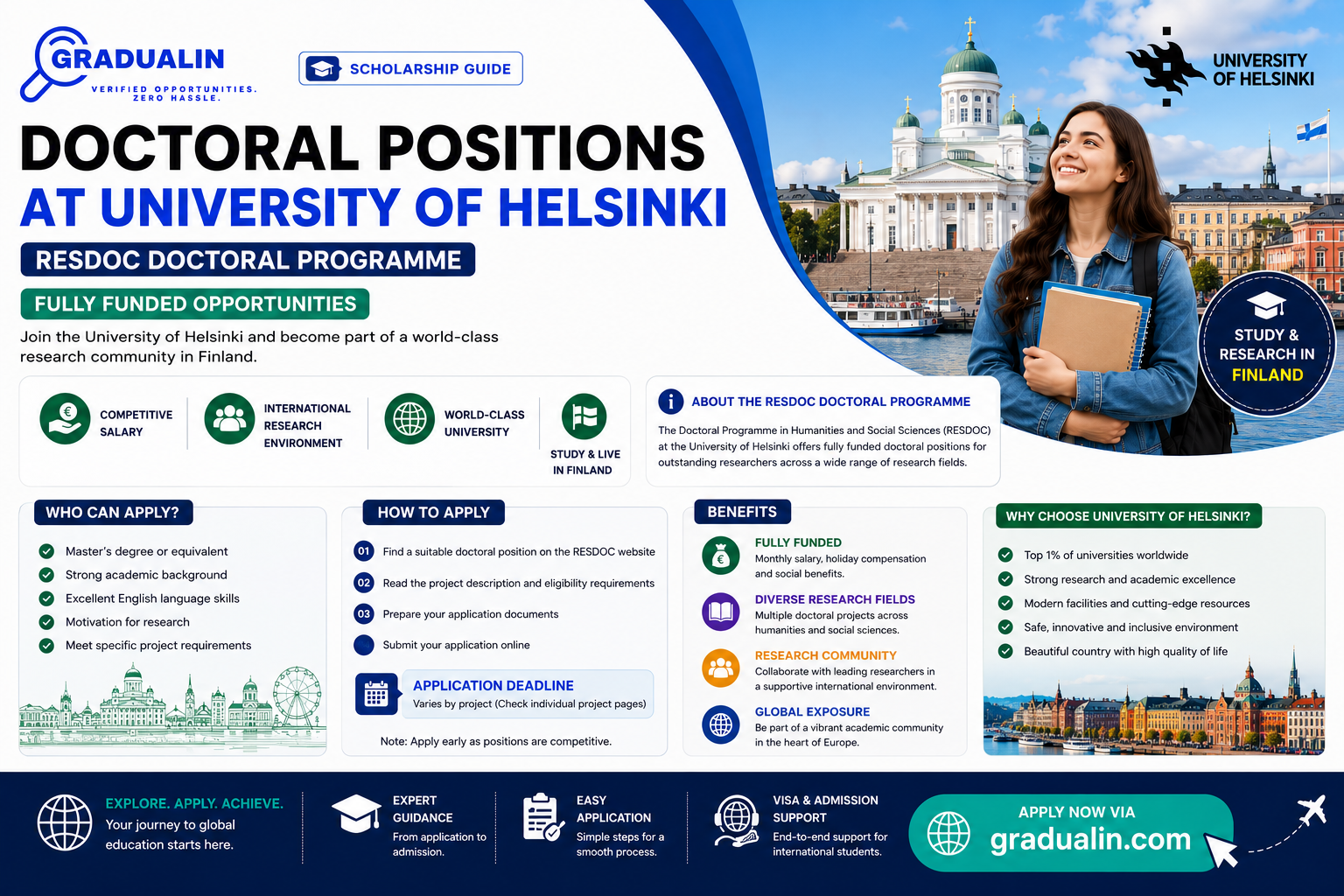 RESDOC doctoral fellowship University of Helsinki 2026