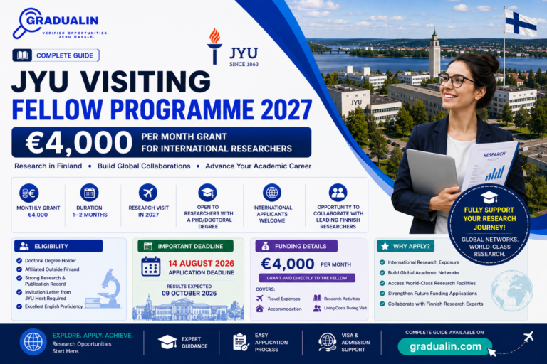 JYU Visiting Fellow Programme 2027