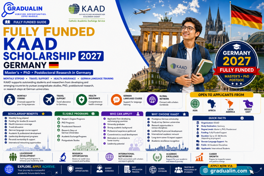 KAAD scholarship Germany 2026