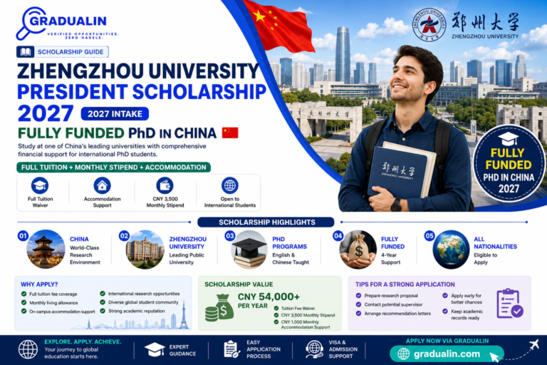 Zhengzhou University President Scholarship