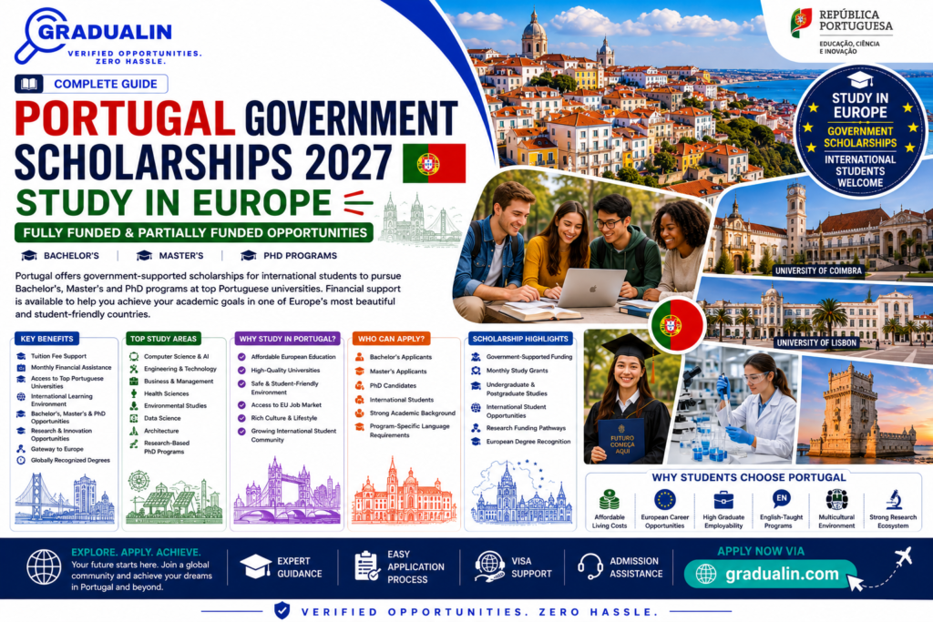 Portugal Government Scholarships 2027