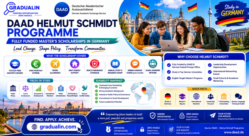 DAAD Helmut Schmidt Scholarship 2027