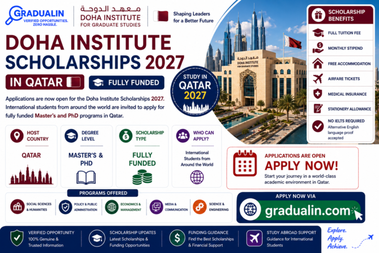 Doha Institute scholarship 2027
