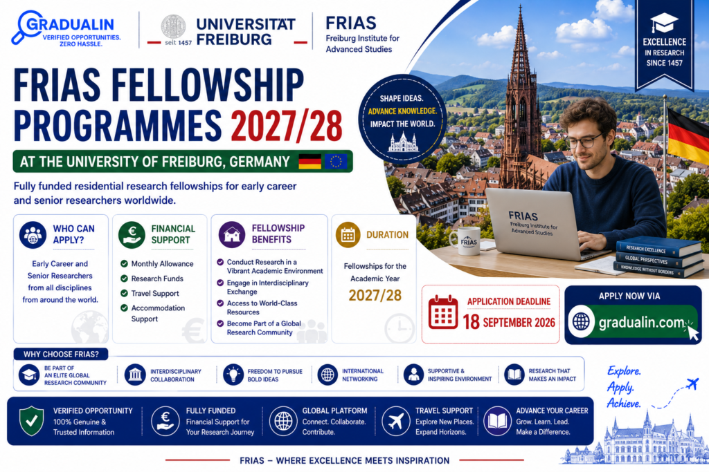 FRIAS Early Career Fellowship 2027