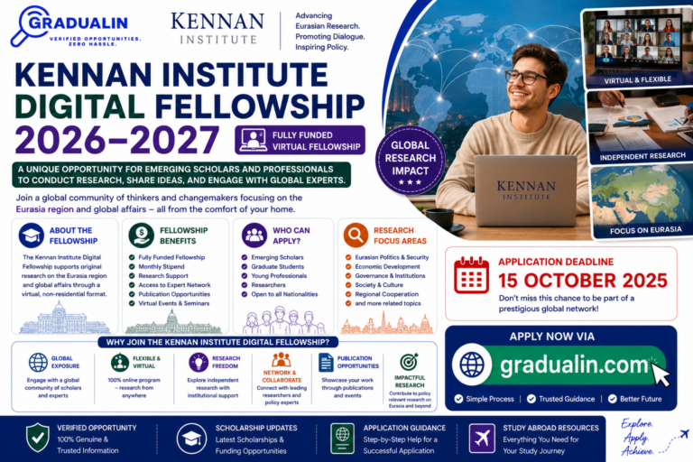 Kennan Institute Digital Fellowship 2026