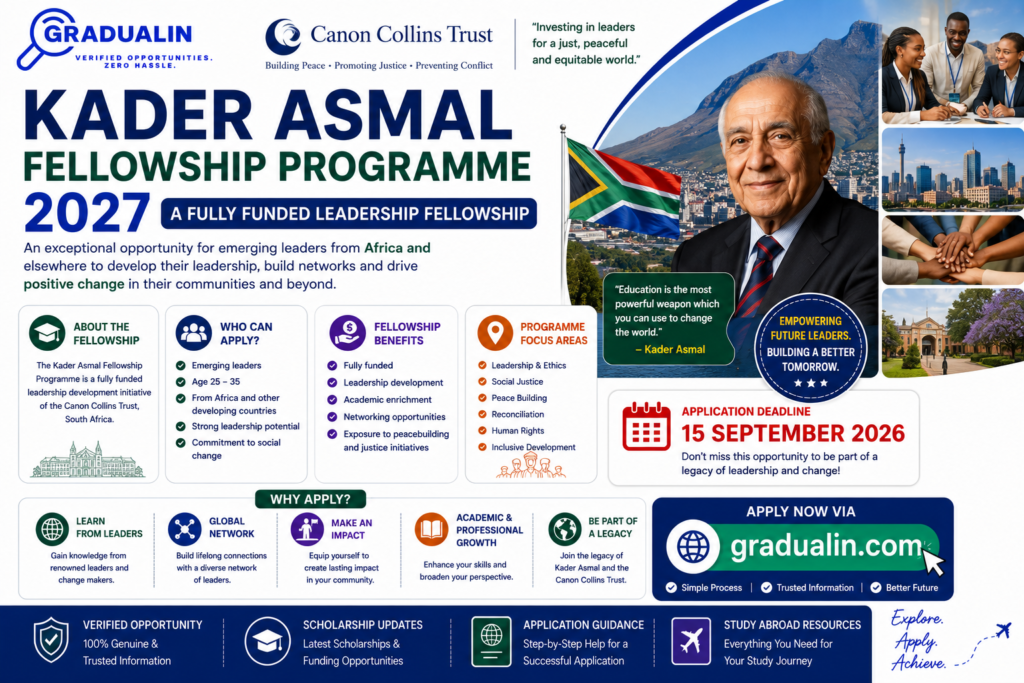 Kader Asmal Fellowship 2026