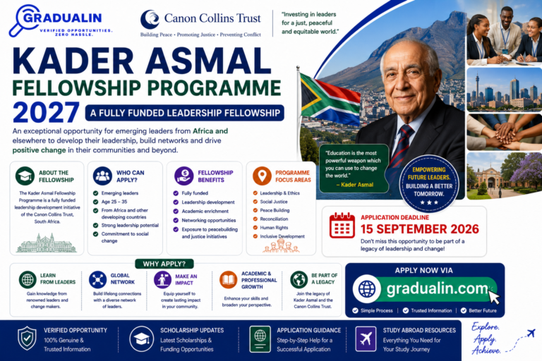 Kader Asmal Fellowship 2026