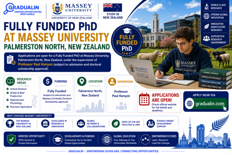 Massey University Doctoral Scholarship