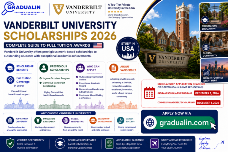 Vanderbilt University scholarships 2026