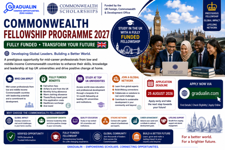 Commonwealth Fellowship Programme 2027