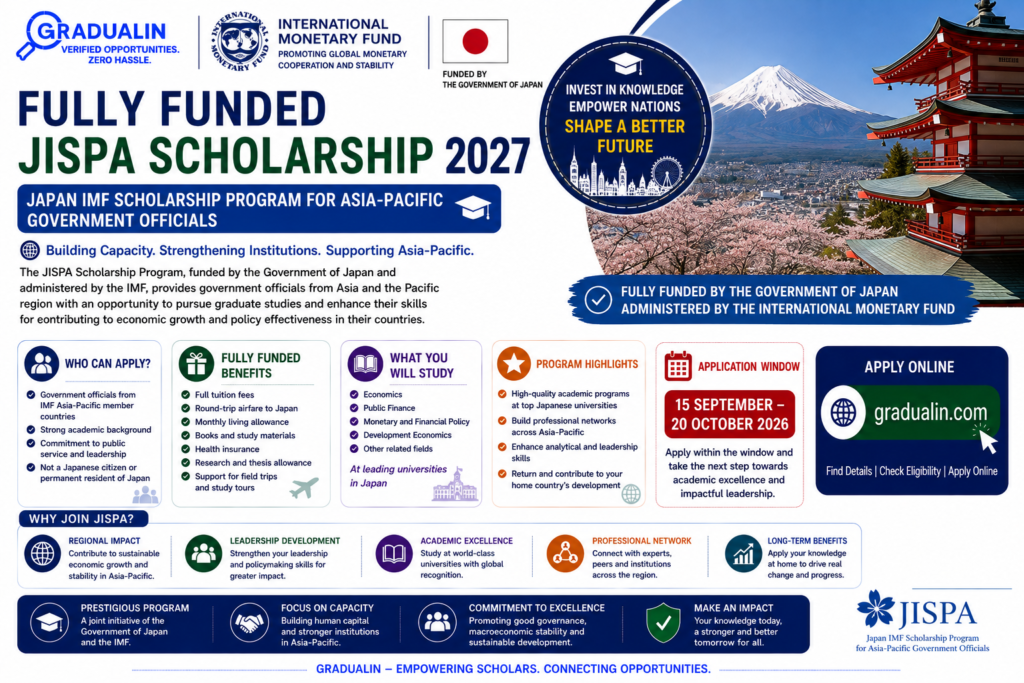 JISPA scholarship 2027