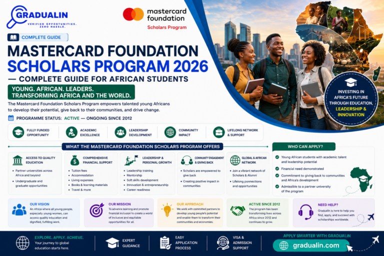 Mastercard Foundation Scholars Program 2026