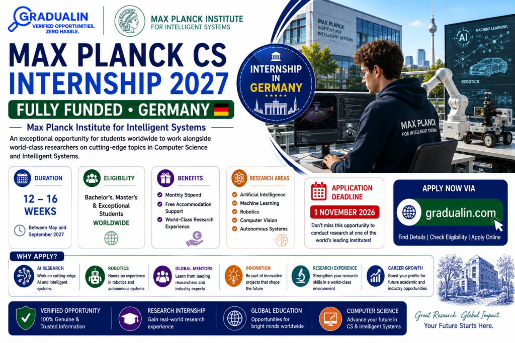 Max Planck CS Internship 2027